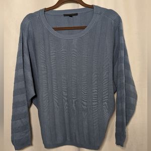 Cyrus Light Blue Dolman Pullover Sweater - Size M